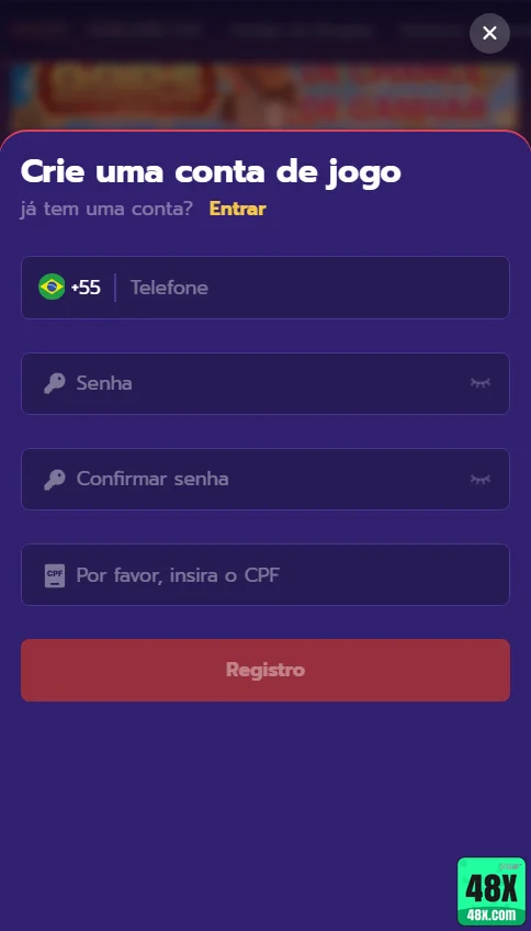 48x Vantagens de Inscrever-se na 48x